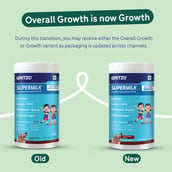 4 - Gritzo Supermilk Immunity Kit, 400 g Chocolate for Boy/Girl 2-6 Yrs with Gummies