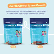 2 - Supermilk Gritzo Growth for Boy/Girl 2-6 years, 800 g Double Chocolate