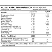 1 - HealthyHey Nutrition Omega 3 Fish Oil for Men, 60 softgels