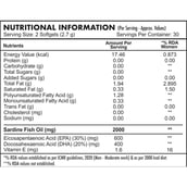 1 - HealthyHey Nutrition Omega 3 Fish Oil for Women,  60 softgels 