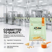 6 - AS-IT-IS Nutrition ATOM Plant Protein Complex, 2.2 lb Choco Hazel Fusion