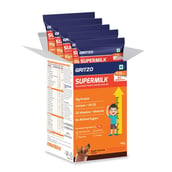 2 - Supermilk Gritzo Growth+ for Boy 7 to 12 years,  175 g  Double Chocolate (Pack of 5) 