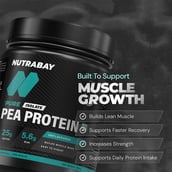 4 - Nutrabay Pure Pea Protein Isolate,  1.1 lb  Unflavoured 