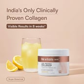 5 - HealthKart HK Vitals Skin Radiance Collagen,  100 g  Lemon