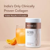 5 - HealthKart HK Vitals Skin Radiance Collagen,  400 g  Orange
