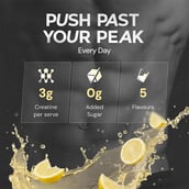 3 - Nutrabay Gold Micronised Creatine Monohydrate, Lemon 0.26 lb