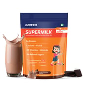 19 - Supermilk Gritzo Growth for Girl 7 to 9 years, 800 g Double Chocolate