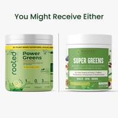 9 - Rooted Active Naturals Super Greens Flavour Mint, 250 g