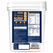 2 - AS-IT-IS Nutrition ATOM PWR Whey Protein XL,  8.8 lb  Double Rich Chocolate 