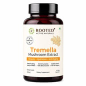 1 - Rooted Active Naturals Tremella Organic Mushroom Extract, 60 veggie capsule(s)