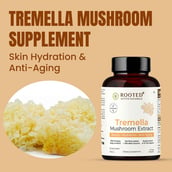 6 - Rooted Active Naturals Tremella Organic Mushroom Extract, 60 veggie capsule(s)