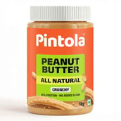 1 - Pintola All Natural Peanut Butter, 1 kg Crunchy