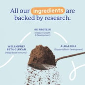 9 - Supermilk Gritzo Overall Growth for Boy/Girl 2-6 Yrs Protein & Nutrition Drink Mix (Old MRP), 400 g Double Chocolate