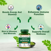 2 - Pure Nutrition Organic Moringa 1200mg,  180 tablets 