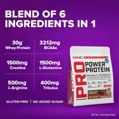 10-(5 - GNC Pro Performance Power Protein, 1 lb Double Rich Chocolate
