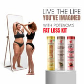 3 - Potencia Fat Loss Kit, 3 Piece(s)/Pack Apple Cider Vinegar + Cut-Rip + L-Carnitine Effervescent Tablets