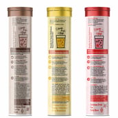 8 - Potencia Fat Loss Kit, 3 Piece(s)/Pack Apple Cider Vinegar + Cut-Rip + L-Carnitine Effervescent Tablets