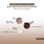 8 - TrueBasics Clean Whey Protein (Isolate), 0.37 lb Chocolate - Pack of 5 (34 g x 5)