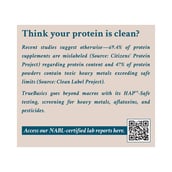 13 - TrueBasics Clean Whey Protein (Isolate), 0.37 lb Chocolate - Pack of 5 (34 g x 5)