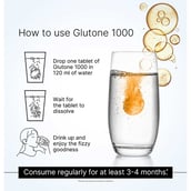 6 - Glutone 1000 Setria Glutathione Effervescent,  Unflavoured (Pack of 3)  15 tablet(s) 