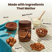3 - Supermilk Gritzo Growth for Boy/Girl 2-6 years, 400 g Chocolate with Spread
