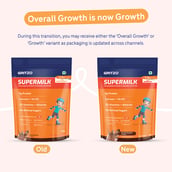 Supermilk Gritzo Growth for Boy 7-12 years, 800 g Double Chocolate