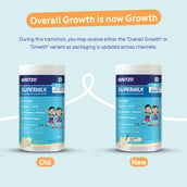 Supermilk Gritzo Growth for Boy/Girl 2-6 Yrs, 400 g Creamy Vanilla