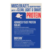 10 - MuscleBlaze Yeast Protein, 2.2 lb Rich Chocolate