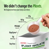 2 - GNC Plant Protein Isolate, 1 lb Coffee