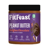 1 - FitFeast Peanut Butter, 380 g Belgian Chocolate