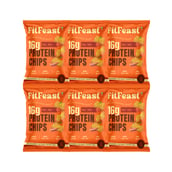 1 - FitFeast Protein Chips, 60 g Peri - Peri (Pack of 6)