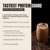 14 - FitFeast Protein Shaker, 7 sachets/pack Coffee