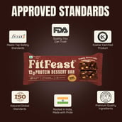 2 - FitFeast Protein Dessert Bar, 6 bar(s) Nutty Brownie