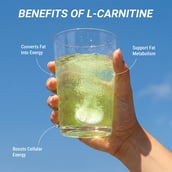 5 - MuscleBlaze L-Carnitine PRO - 3300mg Triple Strength Formula Effervescent,  10 tablet(s)  Key Lime