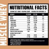 3 - Ripped Up Nutrition Muscle Whey,  2 lb  Cookies & Cream 