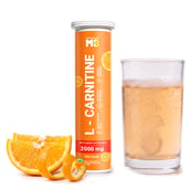 2 - MuscleBlaze L-Carnitine - 2000mg Effervescent,  20 tablet(s)  Tangy Orange 