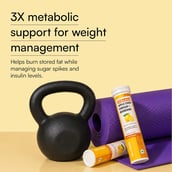 5 - HealthKart HK Vitals 3x Metabolic ACV + Berberine Effervescent, 30 tablet(s) Masala Lemon (Pack of 2)