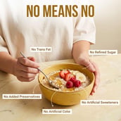5 - MuscleBlaze High Protein Oats, 1 kg Banana Strawberry