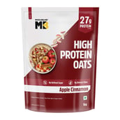 2 - MuscleBlaze High Protein Oats, 1 kg Apple Cinnamon