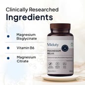 13 - Miduty Magnesium Relax,  Unflavoured  60 capsules 