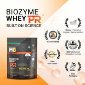 11 - MuscleBlaze Biozyme Whey PR,  4.4 lb  Chocolate Fudge (Pack of 2)