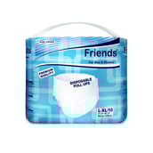 Friends Pull Ups Adult Diapers,  Large  10 