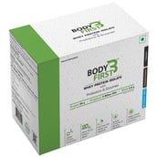 1 - BodyFirst Whey Protein Isolate with Probiotics and Enzymes,  7 sachets/pack  Chocolate 