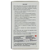 back - GNC Men's Mega Men,  100 tablet(s)  Unflavoured 