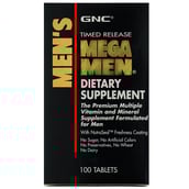 front - GNC Men's Mega Men,  100 tablet(s)  Unflavoured 
