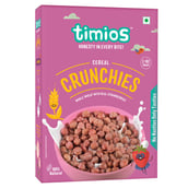 1 - Timios Crunchies Breakfast Cereals Pack of 2, 0.300 kg Unflavoured