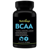 Nutriosys BCAA (1200 mg),  90 tablet(s)  Unflavoured 