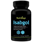 Nutriosys Isabgol (500 mg),  90 capsules 