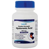 Healthvit Double Strength Hyaluronic Acid 100 mg,  60 capsules 
