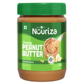 1 - Nouriza Peanut Butter 100% Natural Unsweetened,  0.5 kg  Creamy 